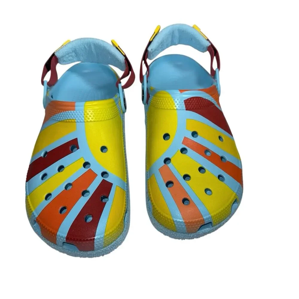 Crocs Zen Garden Sensory classic slip adjustable Terry Cloth Clog SZ/Men 12 -W14